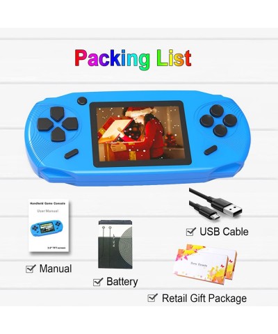 16 Bit Handheld Games for Kids Adults 3.0'' Large Screen Preloaded 100 HD Classic Retro Video Games USB Rechargeable Seniors ...