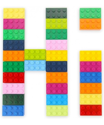 40 Pieces 2x4 Shapes Classic Building Bricks Set - Regular Colors - Compatible with All Major Brands $16.26 Toy Building Sets