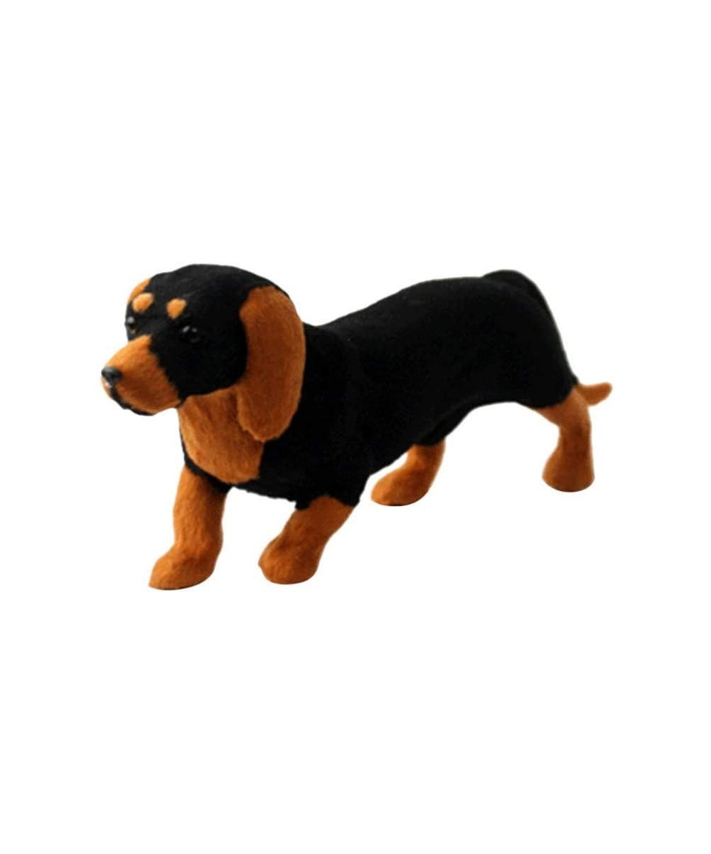 Stuffed Dachshund Dog Plush Toy Stuffed Animal Toy Standing Dog Toy Birthday Gift for Kids Children $30.75 Stuffed Animals & ...