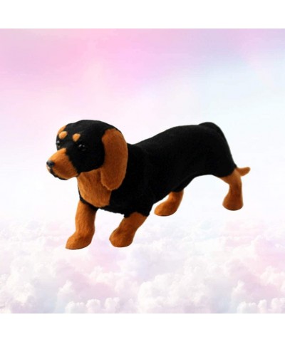 Stuffed Dachshund Dog Plush Toy Stuffed Animal Toy Standing Dog Toy Birthday Gift for Kids Children $30.75 Stuffed Animals & ...