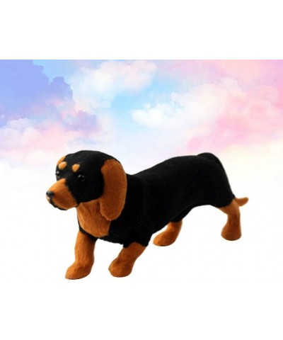 Stuffed Dachshund Dog Plush Toy Stuffed Animal Toy Standing Dog Toy Birthday Gift for Kids Children $30.75 Stuffed Animals & ...