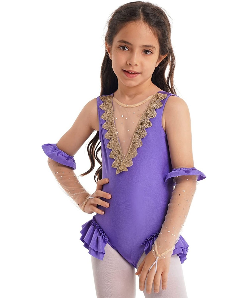 Girls Princess Trapeze Show Costume Halloween Circus Ringmaster Fancy Dress Up Cape Top with Skirt Wristband $20.15 Kids' Cos...