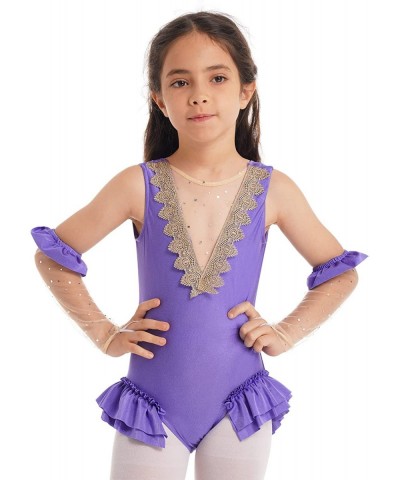 Girls Princess Trapeze Show Costume Halloween Circus Ringmaster Fancy Dress Up Cape Top with Skirt Wristband $20.15 Kids' Cos...