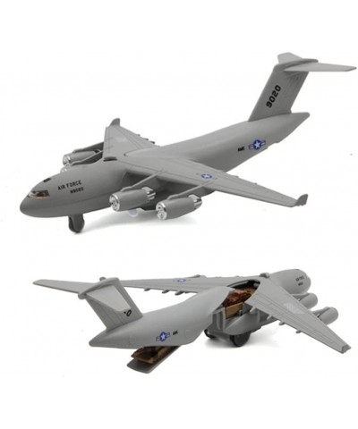 Diecast Airplanes with Lights and Sounds Aircraft Toy Model with Pull Back Jet Plane Toy for Kids Boys Birthday Gift Metal Al...