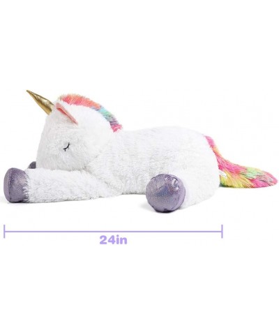 24 Inches Unicorn Plush Toy Set for Girls 4 Colorful Unicorns in Mommy Unicorn’s Belly Unique Stuffed Unicorns Gifts for Chil...