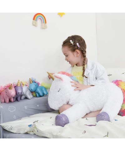 24 Inches Unicorn Plush Toy Set for Girls 4 Colorful Unicorns in Mommy Unicorn’s Belly Unique Stuffed Unicorns Gifts for Chil...