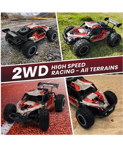 Remote Control Car-2WD RC Cars 22km/h Fast RC CAR Off-Road Vehicle 2.4GHz Radio Racing Cars with 2 Rechargeable Batteries Toy...