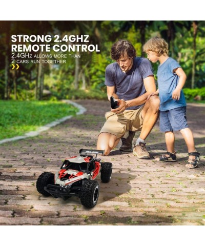 Remote Control Car-2WD RC Cars 22km/h Fast RC CAR Off-Road Vehicle 2.4GHz Radio Racing Cars with 2 Rechargeable Batteries Toy...