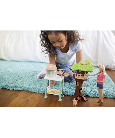 Doll and Animal Rescue Center with 8 Animals $56.69 Doll Playsets