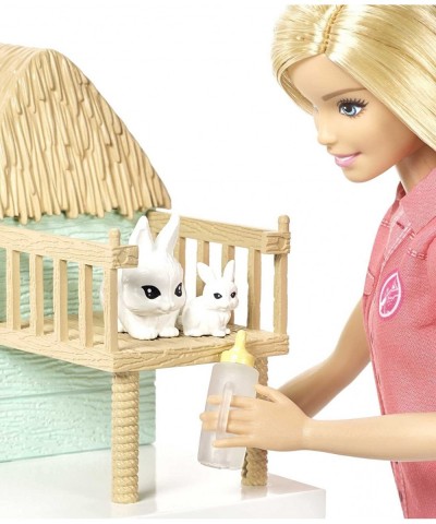 Doll and Animal Rescue Center with 8 Animals $56.69 Doll Playsets