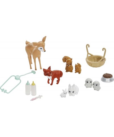 Doll and Animal Rescue Center with 8 Animals $56.69 Doll Playsets