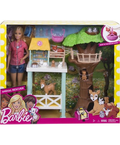 Doll and Animal Rescue Center with 8 Animals $56.69 Doll Playsets