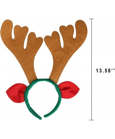 Christmas Headbands Reindeer Antlers Headband Xmas Decoration Costume Hairbands for Christmas Parties Holiday Favors Photo Bo...