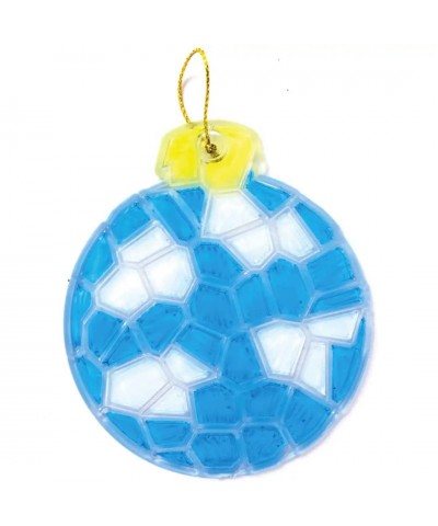 AX570 Christmas Crystal Mosaic Decorations - Pack of 10 Acrylic Festive Suncatchers for Creative Art and Craft Activities to ...