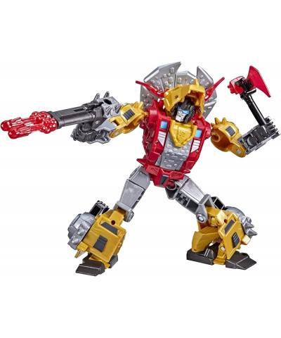 Bumblebee Cyberverse Adventures Toys Deluxe Class Dinobot Slug Action Figure Blaster Fire Fury Action Attack 5-inch $37.14 Ac...