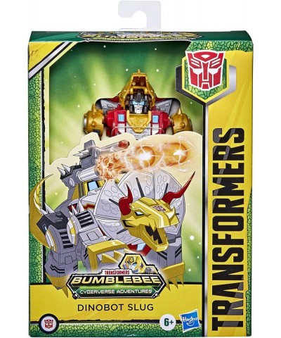 Bumblebee Cyberverse Adventures Toys Deluxe Class Dinobot Slug Action Figure Blaster Fire Fury Action Attack 5-inch $37.14 Ac...