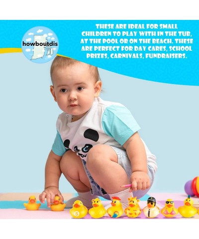 Assorted Rubber Ducks (10) Pack - Bath Tub Baby Showers Classroom Beach & Pool Activity - Size 2" - Kids & Toddlers $19.00 Ba...