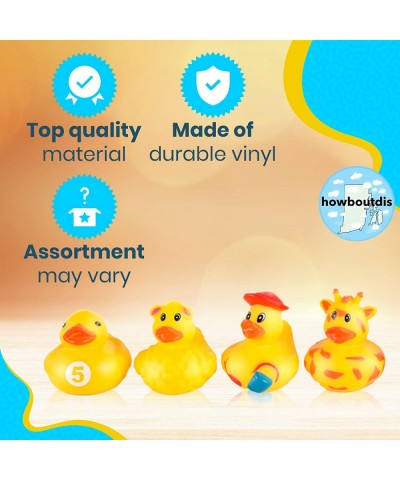 Assorted Rubber Ducks (10) Pack - Bath Tub Baby Showers Classroom Beach & Pool Activity - Size 2" - Kids & Toddlers $19.00 Ba...