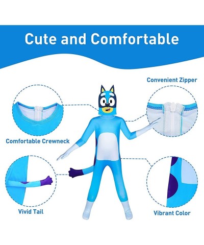 Kids Cartoon Dog Costume Halloween Cosplay Jumpsuit for Boys Girls Role Play Party Dress Up 3-10 Years $24.94 Kids' Costumes