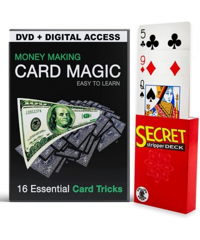 Money Making Card Magic - 16 Essential Card Tricks - DVD + Digital Access for Download $22.10 Magic Kits & Accessories