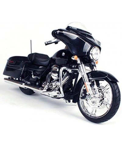 2015 Harley Davidson Street Glide Motorcycle 1/12 Scale Pre-Built Model Black $34.16 Play Figure Vehicles