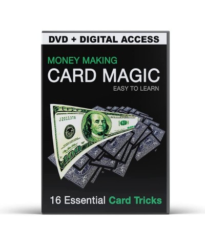 Money Making Card Magic - 16 Essential Card Tricks - DVD + Digital Access for Download $22.10 Magic Kits & Accessories