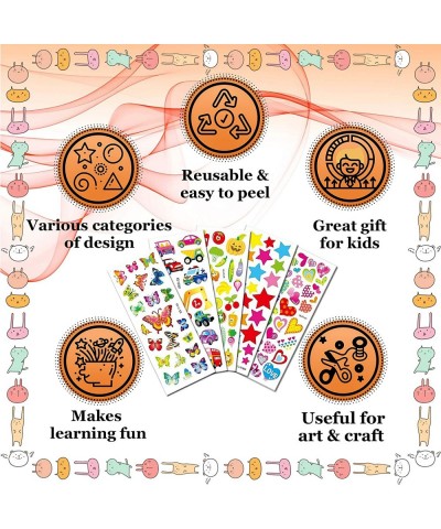 3D Puffy Stickers Giant Variety for Kids and Teachers Motivate Young Learners Great Reward for Potty Training Perfect Birthda...