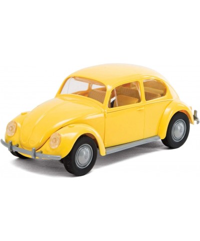 Volkswagen Beetle Yellow Brick Building Model Kit Multicolor $29.27 Kids' Play Cars & Race Cars