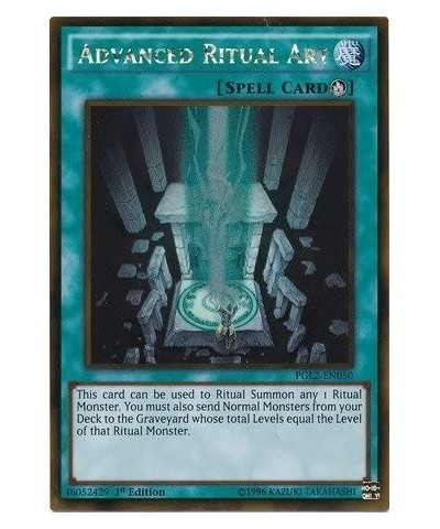 Advanced Ritual Art (PGL2-EN050) - Premium Gold: Return of The Bling - 1st Edition - Gold Rare $11.25 Card Games