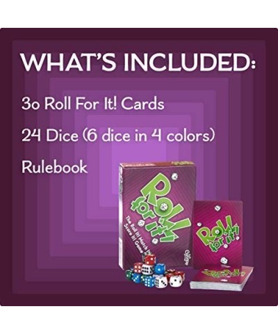 Games Roll For It! -Purple Edition $33.55 Board Games