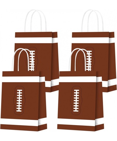 16 PCS Party Bags for Football Party Favors Bags for Football Party Bags Gift Treat Bags Paper Goody Candy Bags for Kids Boy ...