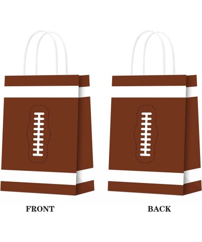 16 PCS Party Bags for Football Party Favors Bags for Football Party Bags Gift Treat Bags Paper Goody Candy Bags for Kids Boy ...