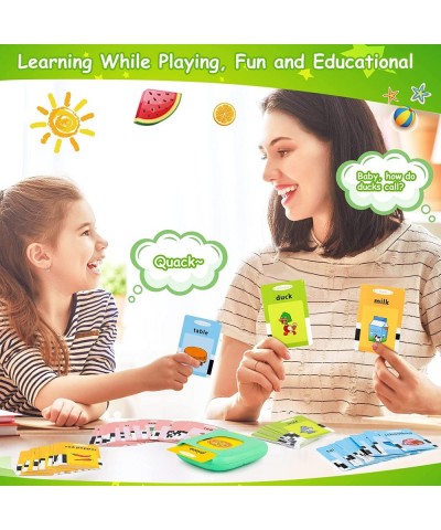 Learning Toys for Toddlers 1-3 Years Old 112 Talking Flash Cards 224 Words Educational Toys for 2 3 4 5 6 Year Old Boys Girls...