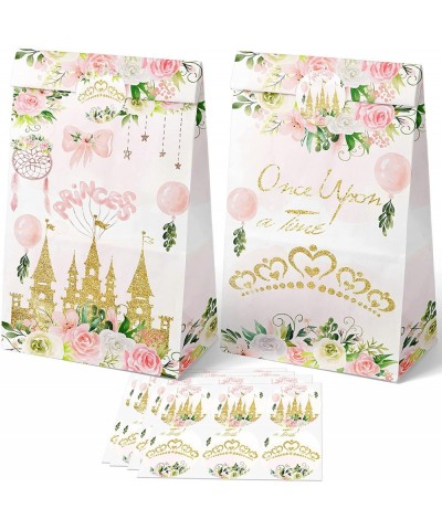 24 PCS Princess Party Favor Bags with Stickers - Princess Party Candy Bags – Princess Goodie Gift Treat Bags Princess Themed ...