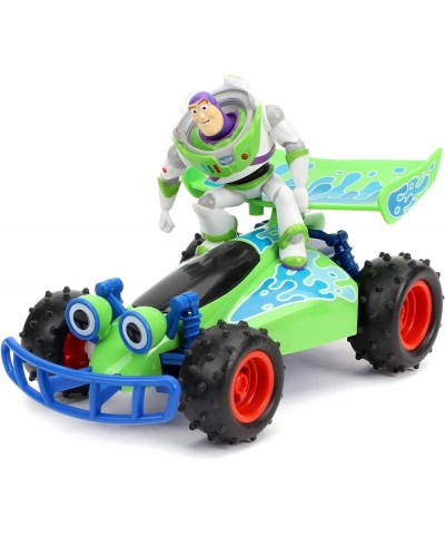 Jada Disney Pixar Toy Story 4 Turbo Buggy W/ Buzz Lightyear Radio Control Vehicle 2.4 Ghz 1: 24 Multi $56.85 Kids' Play Cars ...