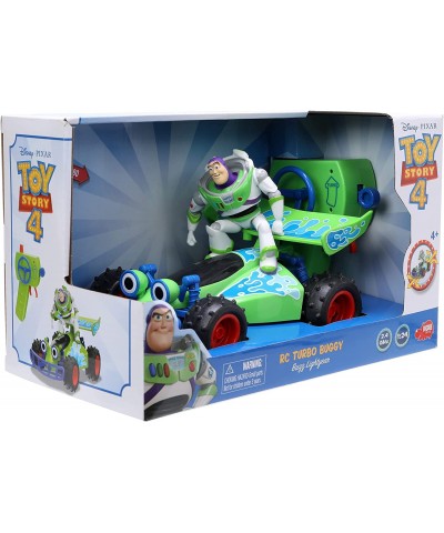 Jada Disney Pixar Toy Story 4 Turbo Buggy W/ Buzz Lightyear Radio Control Vehicle 2.4 Ghz 1: 24 Multi $56.85 Kids' Play Cars ...