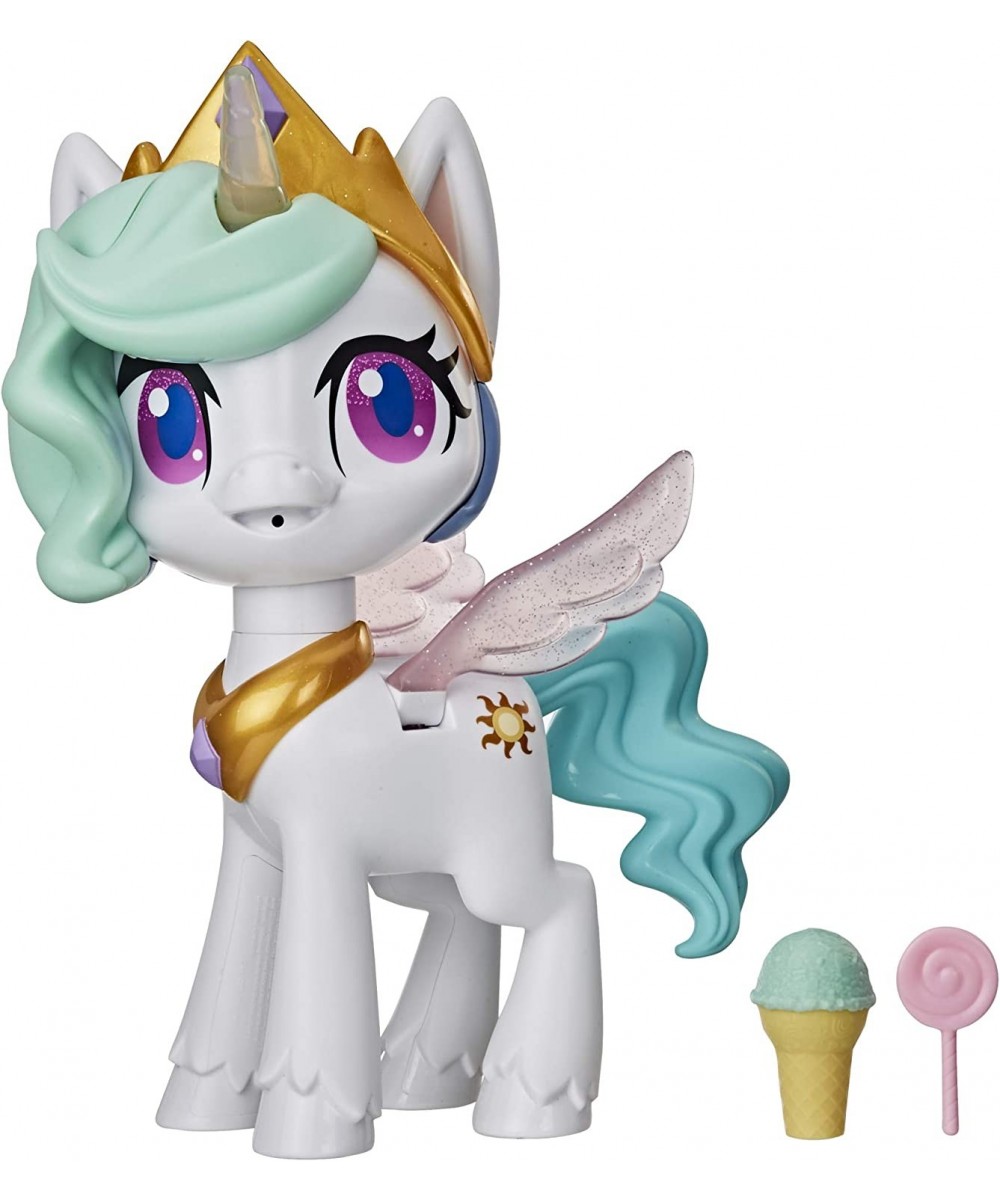 Magical Kiss Unicorn Princess Celestia Interactive Unicorn Figure with 3 Surprises -- Musical Kids Toy That Moves Lights Up $...