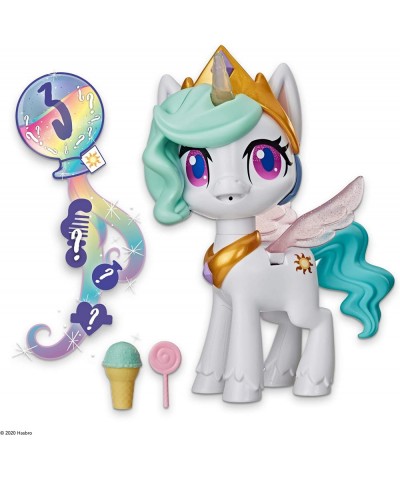 Magical Kiss Unicorn Princess Celestia Interactive Unicorn Figure with 3 Surprises -- Musical Kids Toy That Moves Lights Up $...