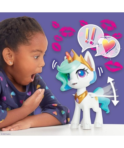 Magical Kiss Unicorn Princess Celestia Interactive Unicorn Figure with 3 Surprises -- Musical Kids Toy That Moves Lights Up $...