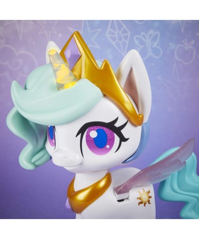 Magical Kiss Unicorn Princess Celestia Interactive Unicorn Figure with 3 Surprises -- Musical Kids Toy That Moves Lights Up $...