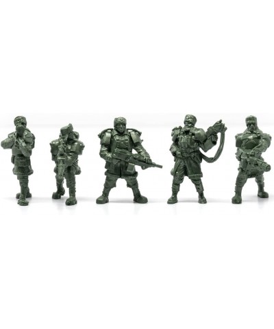 Fantasy Creature Mini Action Figure Playset- Polar Guardsmen 2 inch 1/32- 5 pcs Fantasy Figures - XL 1/32nd Scale DND Charact...