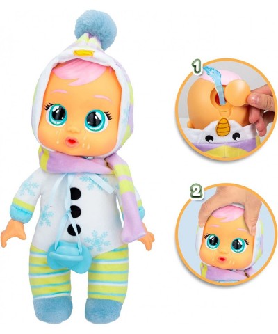 Tiny Cuddles Christmas Snowy- 9" Baby Dolls Cries Real Tears Snowman Themed Pajamas $17.60 Dolls