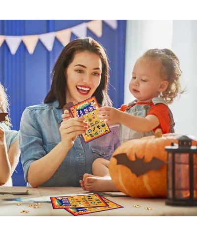 Halloween Bingo Game Halloween Party Bingo Card Games for Kid to 32 Players $16.81 Kids' Party Favor Sets