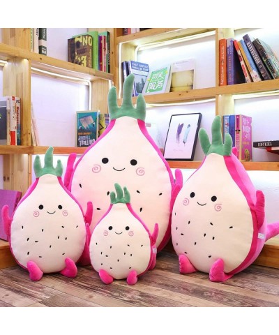 Cuddly Soft Toys Dragon Fruit Stuffed Toy Fluffy Cuddle Sofa Chair Decor Pillow Cushion Doll Dragon Fruit Plush Toys Best Bir...