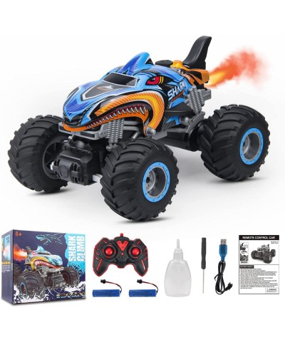 1:16 2.4 GHz All Terrain Remote Control Monster Truck RC Truck 2 Rechargeable Batteries for 80 Mins Play Spray Remote Control...