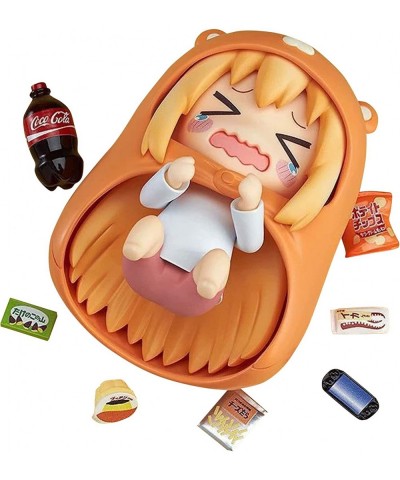 Himouto! Umaru-chan Action Figure Anime DOMA Umaru Q Version Interchangeable Face Figure PVC Collection Model Statue Desktop ...