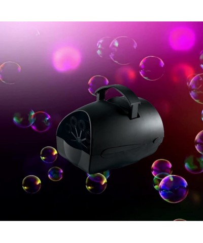 LAWS40661421A Portable Hubble Bubble Blowing Machine Bubble Maker with Battery or Adapter for Indoors & Outdoors Parties Disc...