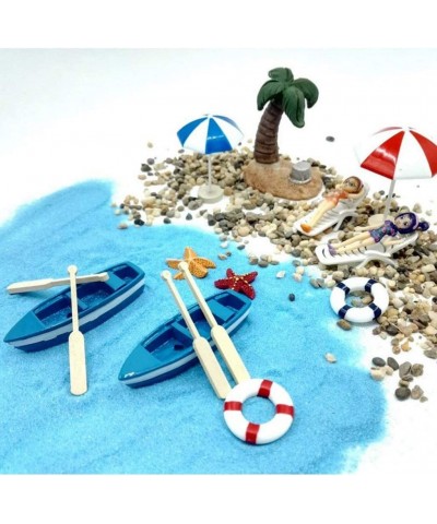 Beach Style Miniature Ornament Kits for DIY Fairy Garden Dollhouse Decoration $24.15 Dollhouse Accessories