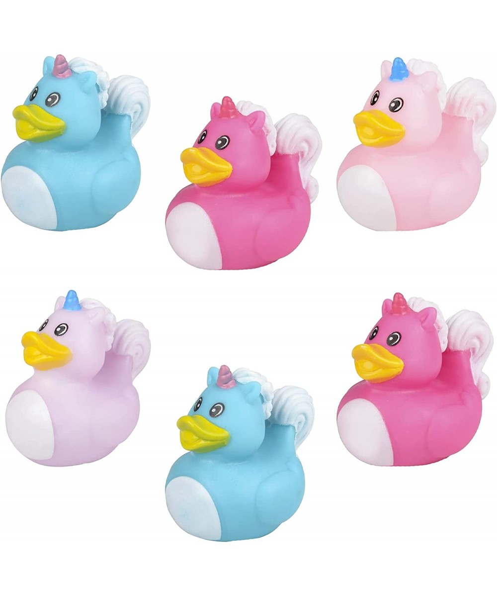 Unicorn Rubber Duck Toy Duckies for Kids Bath Birthday Baby Showers Summer Beach and Pool Activity 2" (6-Pack) $16.49 Bathtub...