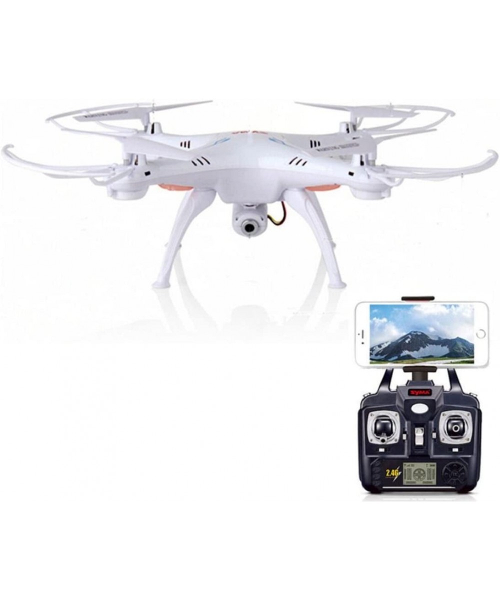 X5SW Explorers2 2.4G 4CH 6-Axis Gyro RC Headless Quadcopter with 2MP HD WiFi Camera (FPV) White FPV Drone $104.32 Hobby RC Qu...